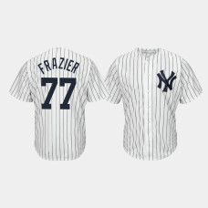 Clint Frazier New York Yankees White Replica Big & Tall Jersey Clint Frazier New York Yankees White Replica Big & Tall Jersey