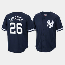 DJ LeMahieu New York Yankees Mitchell & Ness Navy Cooperstown Collection Mesh Batting Practice Jersey DJ LeMahieu New York Yankees Mitchell & Ness Navy Cooperstown Collection Mesh Batting Practice Jersey