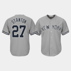 Giancarlo Stanton New York Yankees Gray Replica Big & Tall Jersey Giancarlo Stanton New York Yankees Gray Replica Big & Tall Jersey