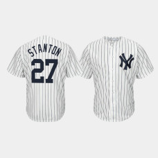 Giancarlo Stanton New York Yankees White Replica Big & Tall Jersey Giancarlo Stanton New York Yankees White Replica Big & Tall Jersey