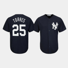 Gleyber Torres New York Yankees Navy Replica Big & Tall Jersey Gleyber Torres New York Yankees Navy Replica Big & Tall Jersey