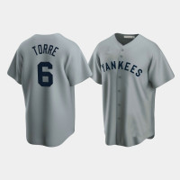 Joe Torre New York Yankees Gray Cooperstown Collection Road Jersey Joe Torre New York Yankees Gray Cooperstown Collection Road Jersey