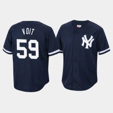 Luke Voit New York Yankees Mitchell & Ness Navy Cooperstown Collection Mesh Batting Practice Jersey Luke Voit New York Yankees Mitchell & Ness Navy Cooperstown Collection Mesh Batting Practice Jersey