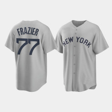 New York Yankees Clint Frazier Gray 2021 Field of Dreams Replica Jersey New York Yankees Clint Frazier Gray 2021 Field of Dreams Replica Jersey
