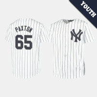 Youth New York Yankees James Paxton #65 White Replica Home Jersey Youth New York Yankees James Paxton #65 White Replica Home Jersey