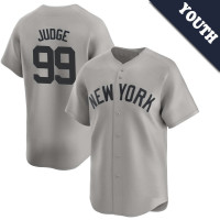 Aaron Judge #99 New York Yankees Youth Away Jersey - Gray Limited