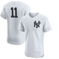 Anthony Volpe #11 New York Yankees Home Jersey - White Elite Anthony Volpe #11 New York Yankees Home Jersey - White Elite