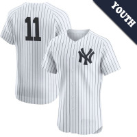 Anthony Volpe #11 New York Yankees Youth Home Jersey - White Elite Anthony Volpe #11 New York Yankees Youth Home Jersey - White Elite