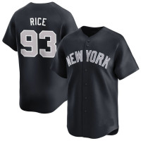 Ben Rice #93 New York Yankees Alternate Jersey - Navy Limited