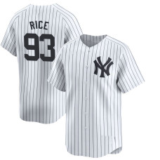 Ben Rice #93 New York Yankees Home Jersey - White Limited