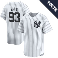 Ben Rice #93 New York Yankees Youth Home Jersey - White Limited