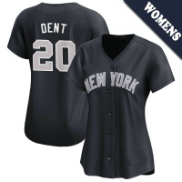 Bucky Dent #20 New York Yankees Women's Alternate Retired Player Jersey - Navy Limited Bucky Dent #20 New York Yankees Women's Alternate Retired Player Jersey - Navy Limited