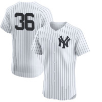 Clarke Schmidt #36 New York Yankees Home Jersey - White Elite