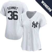 Clarke Schmidt #36 New York Yankees Women's Home Jersey - White Limited