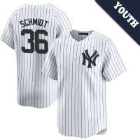 Clarke Schmidt #36 New York Yankees Youth Home Jersey - White Limited