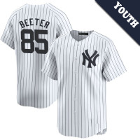 Clayton Beeter #85 New York Yankees Youth Home Jersey - White Limited Clayton Beeter #85 New York Yankees Youth Home Jersey - White Limited