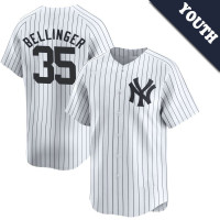 Cody Bellinger #35 New York Yankees Youth Home Jersey - White Limited Cody Bellinger #35 New York Yankees Youth Home Jersey - White Limited