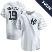 Dave Righetti #19 New York Yankees Youth Home Retired Player Jersey - White Limited Dave Righetti #19 New York Yankees Youth Home Retired Player Jersey - White Limited