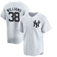 Devin Williams #38 New York Yankees Home Jersey - White Limited Devin Williams #38 New York Yankees Home Jersey - White Limited