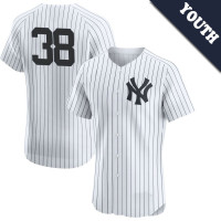 Devin Williams #38 New York Yankees Youth Home Jersey - White Elite Devin Williams #38 New York Yankees Youth Home Jersey - White Elite