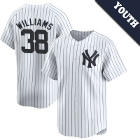 Devin Williams #38 New York Yankees Youth Home Jersey - White Limited Devin Williams #38 New York Yankees Youth Home Jersey - White Limited