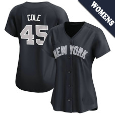 Gerrit Cole #45 New York Yankees Women's Alternate Jersey - Navy Limited Gerrit Cole #45 New York Yankees Women's Alternate Jersey - Navy Limited