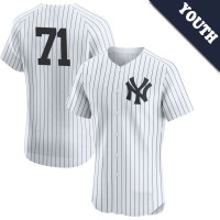 Ian Hamilton #71 New York Yankees Youth Home Jersey - White Elite