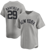 Jesse Barfield #29 New York Yankees Away Retired Player Jersey - Gray Limited Jesse Barfield #29 New York Yankees Away Retired Player Jersey - Gray Limited