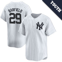 Jesse Barfield #29 New York Yankees Youth Home Retired Player Jersey - White Limited Jesse Barfield #29 New York Yankees Youth Home Retired Player Jersey - White Limited