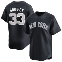 Ken Griffey Sr. #33 New York Yankees Alternate Retired Player Jersey - Navy Limited Ken Griffey Sr. #33 New York Yankees Alternate Retired Player Jersey - Navy Limited