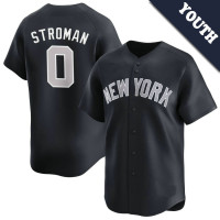 Marcus Stroman #0 New York Yankees Youth Alternate Jersey - Navy Limited Marcus Stroman #0 New York Yankees Youth Alternate Jersey - Navy Limited