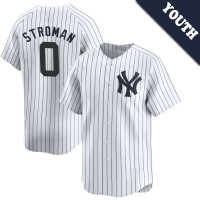 Marcus Stroman #0 New York Yankees Youth Home Jersey - White Limited Marcus Stroman #0 New York Yankees Youth Home Jersey - White Limited