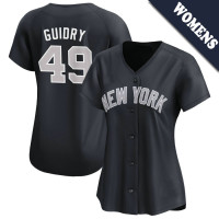 Ron Guidry #49 New York Yankees Women's Alternate Retired Player Jersey - Navy Limited Ron Guidry #49 New York Yankees Women's Alternate Retired Player Jersey - Navy Limited