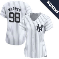 Will Warren #98 New York Yankees Women's Home Jersey - White Limited Will Warren #98 New York Yankees Women's Home Jersey - White Limited