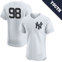 Will Warren #98 New York Yankees Youth Home Jersey - White Elite Will Warren #98 New York Yankees Youth Home Jersey - White Elite