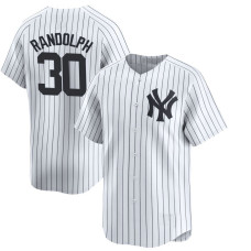 Willie Randolph #30 New York Yankees Home Retired Player Jersey - White Limited